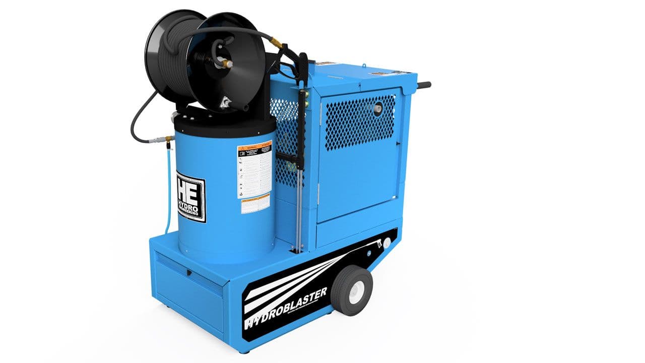 Portable Oil Heated Electric Powered Pressure Washers