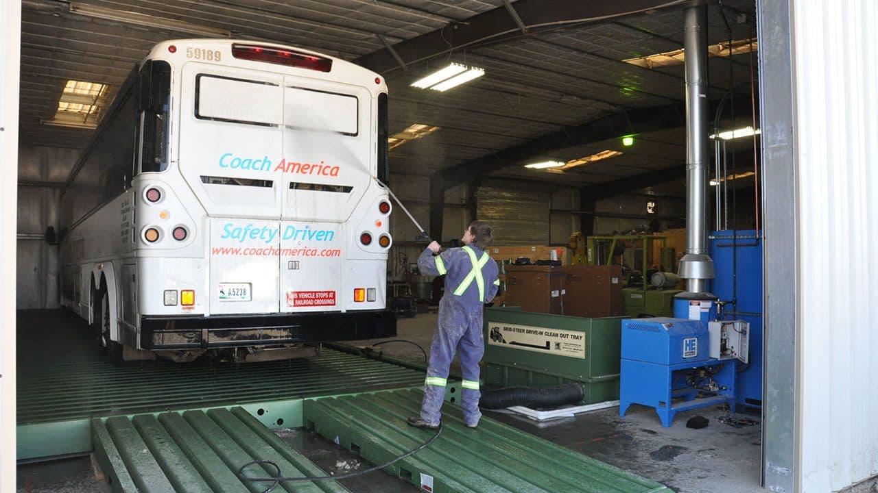 Portable Bus Wash