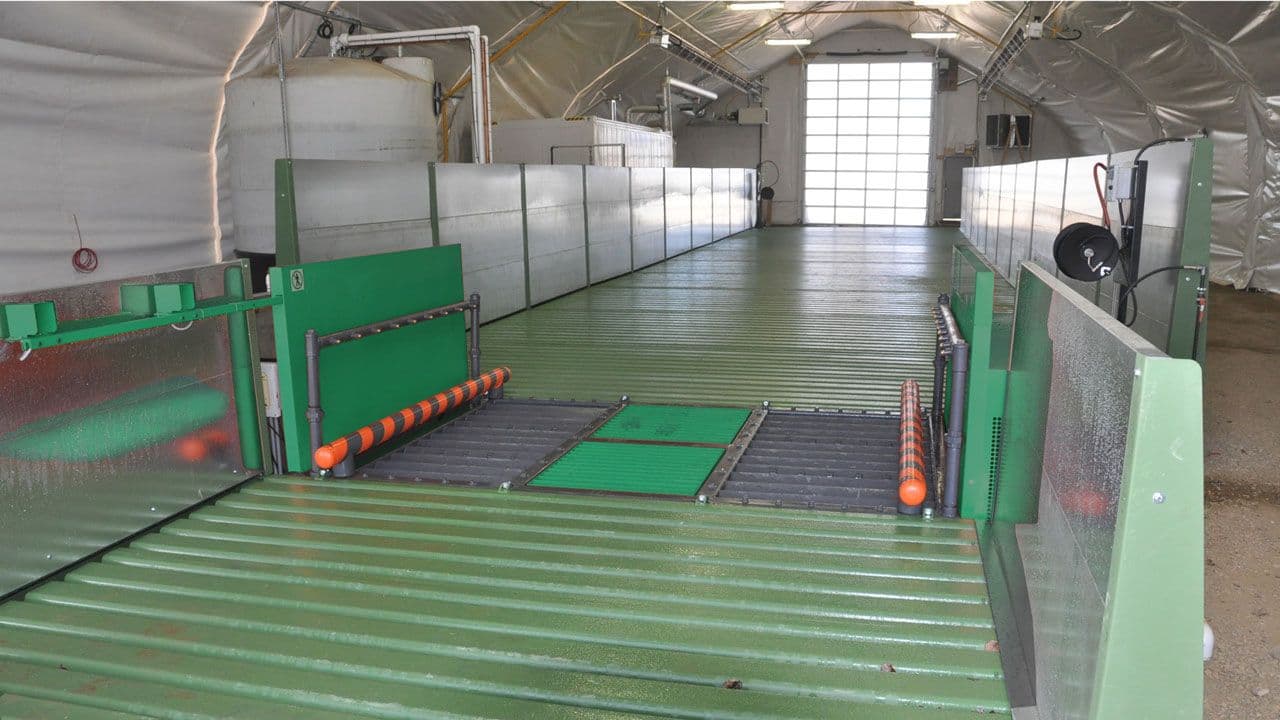 Equipment Wash Rack For Cold Weather Installations