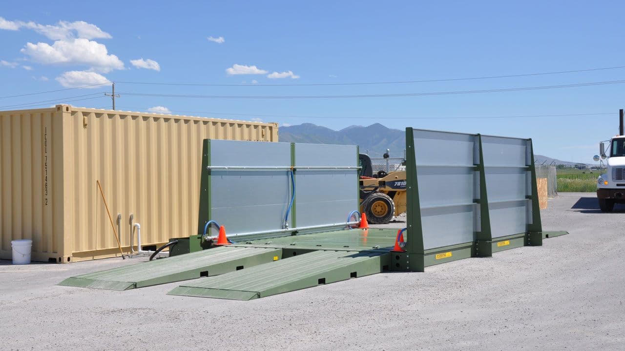 Drive Through Disinfectant Application System