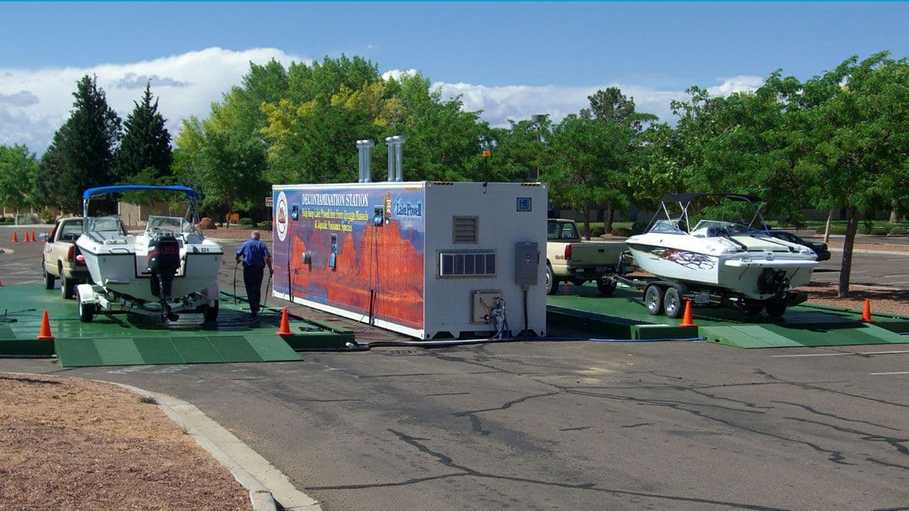 Invasive Species Watercraft Decontamination Systems